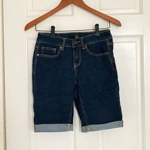 bermuda denim shorts